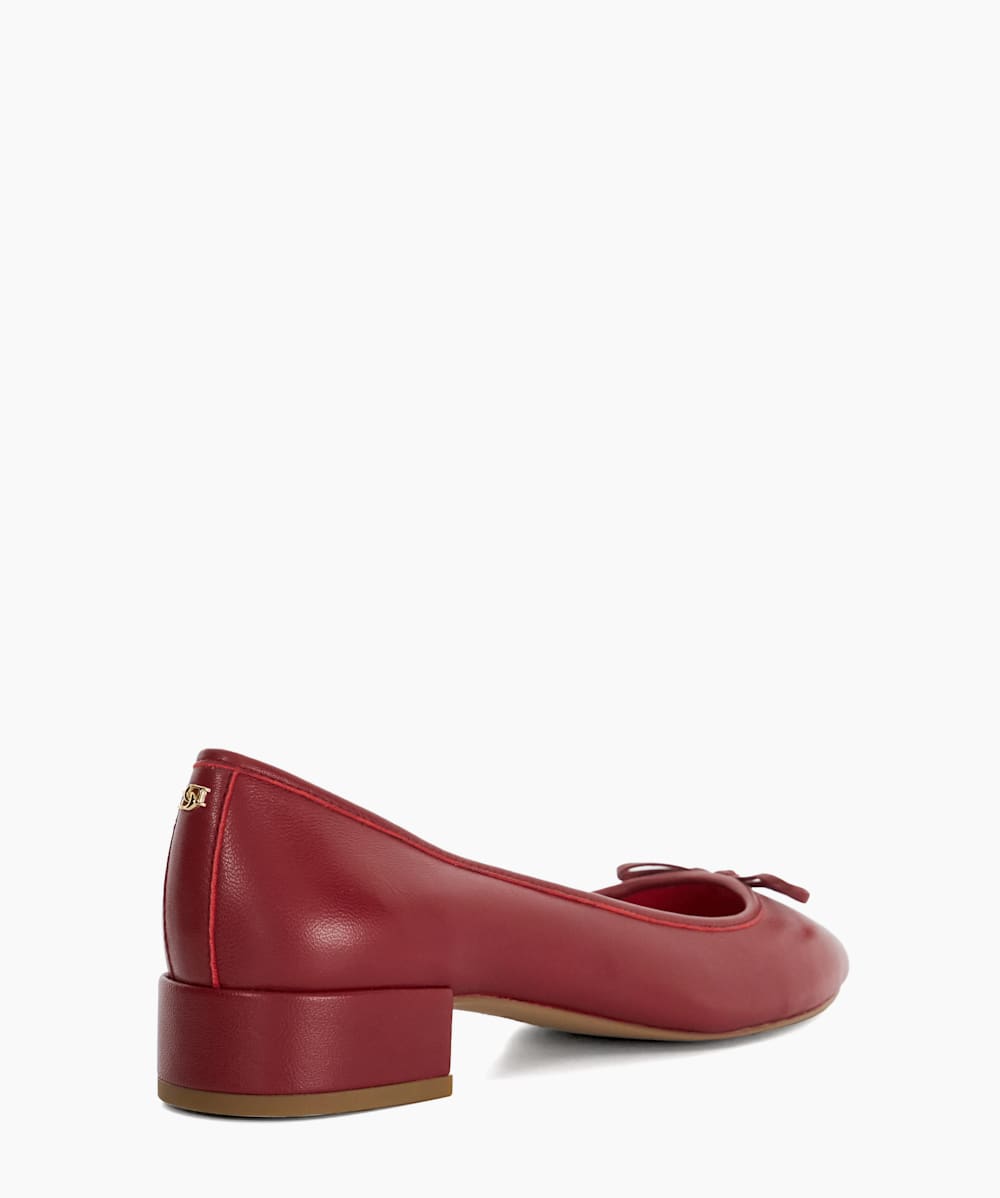 Dune burgundy shoes hot sale