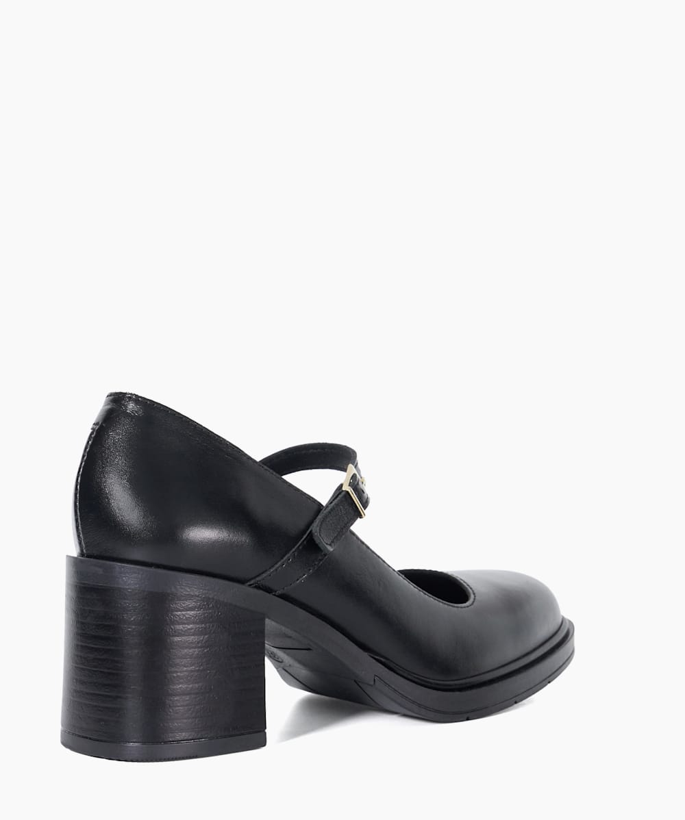 Black block heels size 11 hotsell