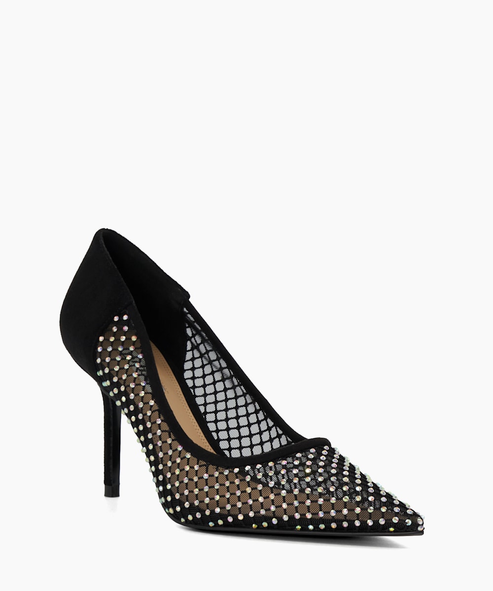 Mesh pumps black store