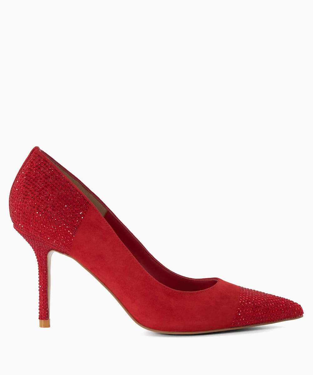 Dune red shoes sale hotsell
