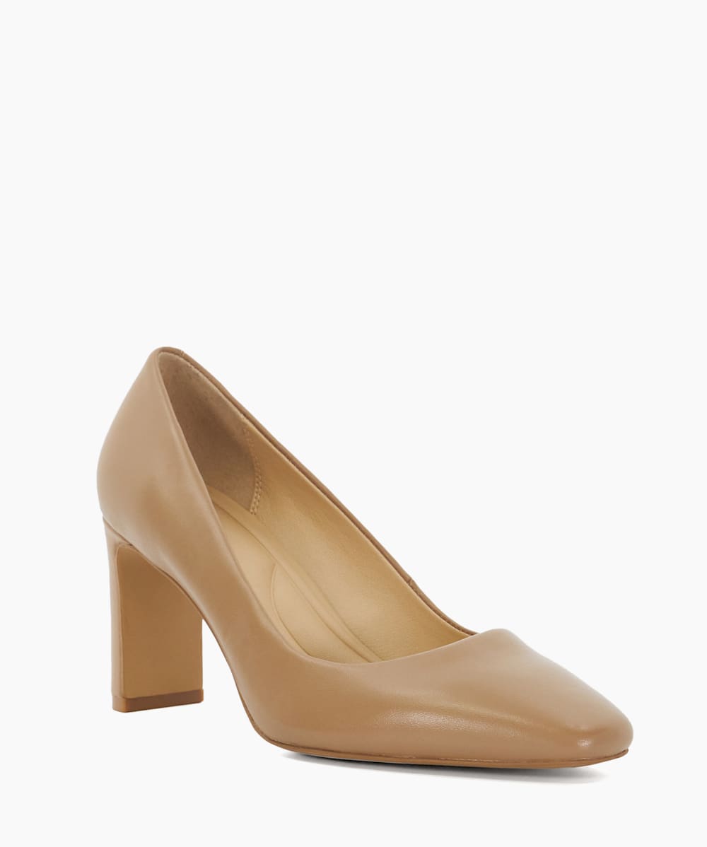 Dune block heel court shoes outlet