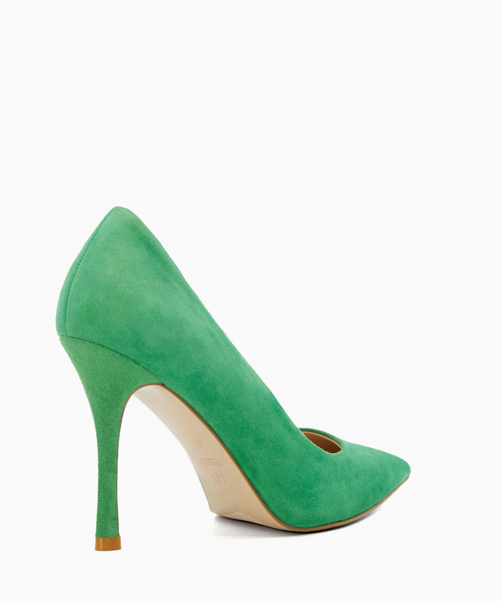 Green court shop heels