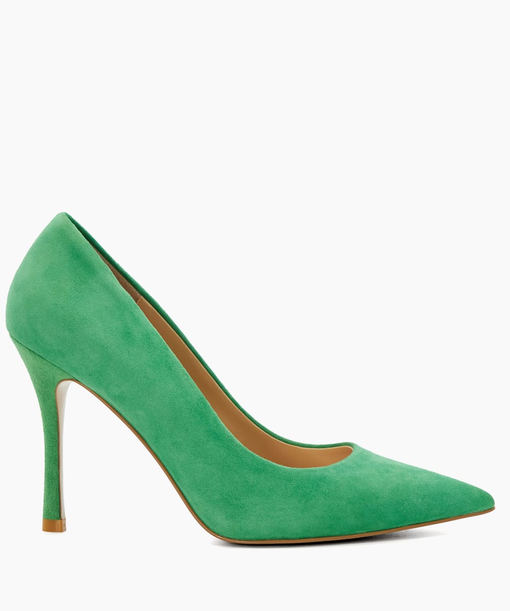 Dune suede court shoes online