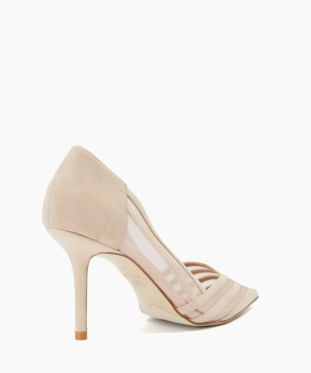 Dune nude court shoes on sale