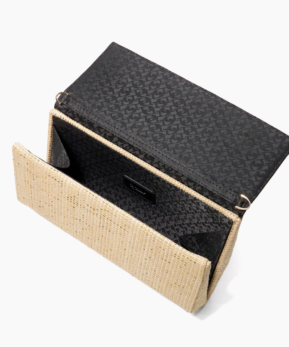 Ballads Gold Clutch Dune London
