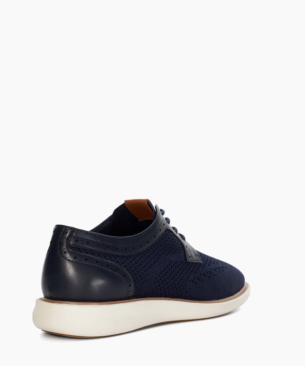 Dune blue suede shoes online