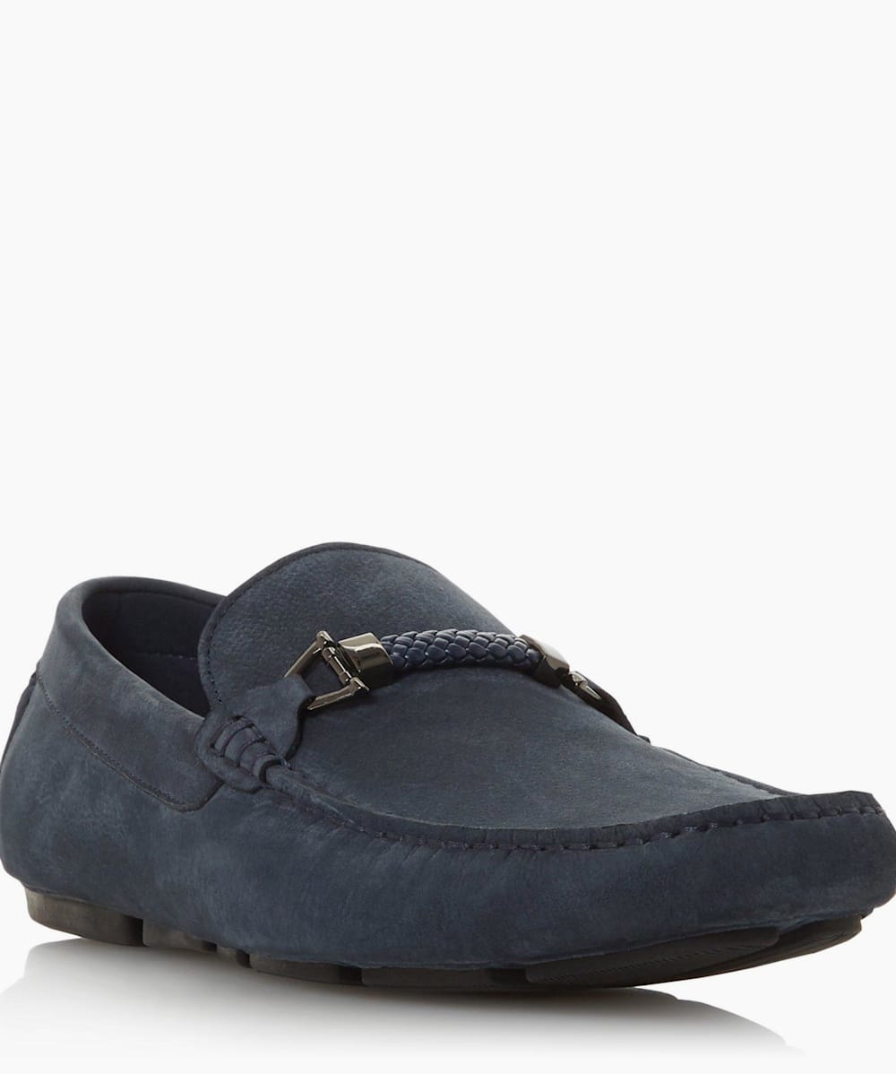 Dune fur loafers online