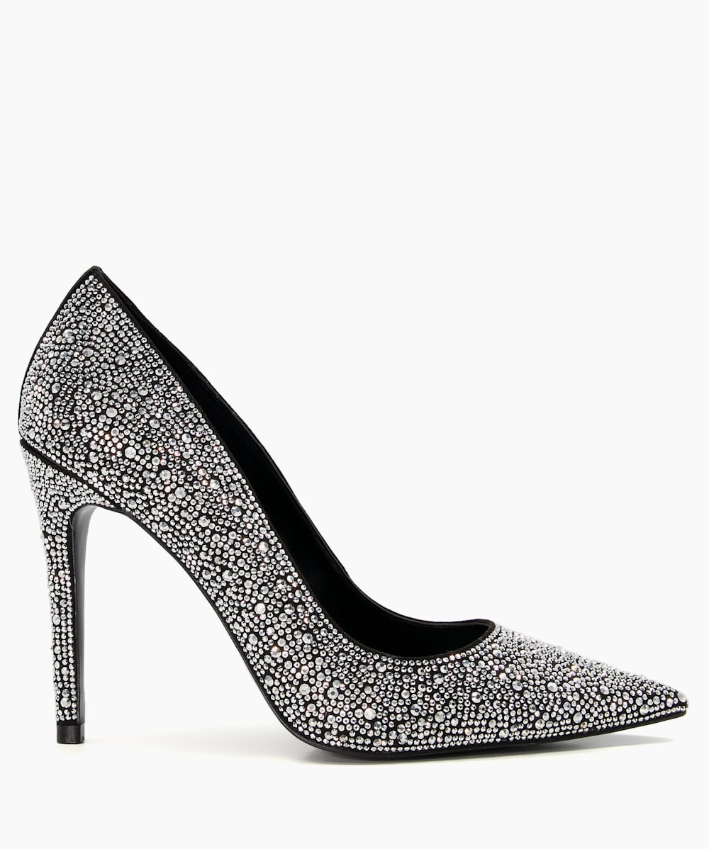 Dune shop crystal shoes