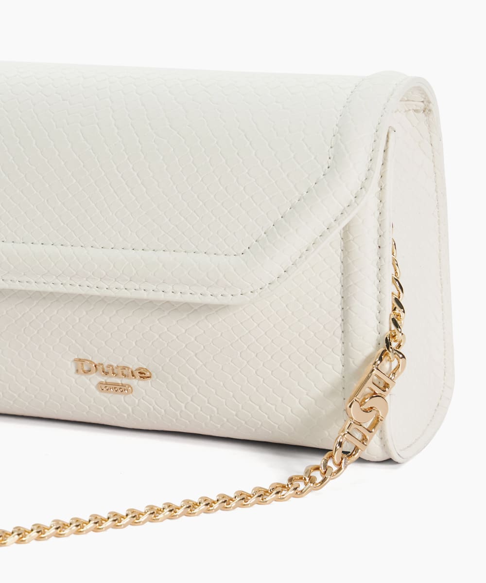 Dune london white bag on sale