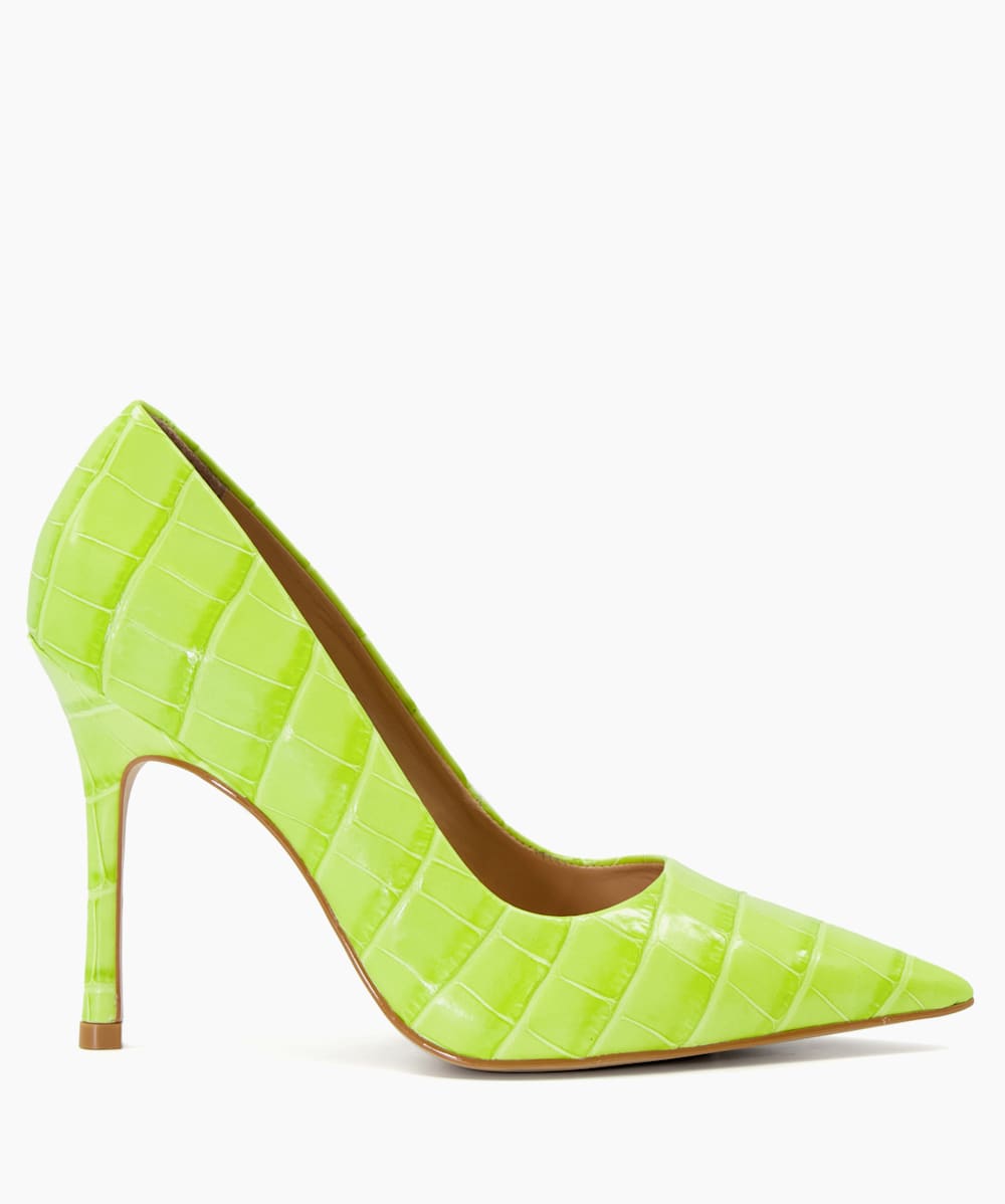 Bright green sale shoes heels