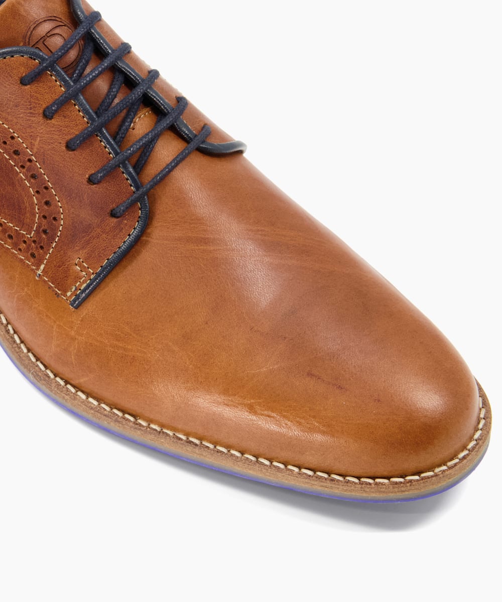 Dune brampton leather derby shoes sale