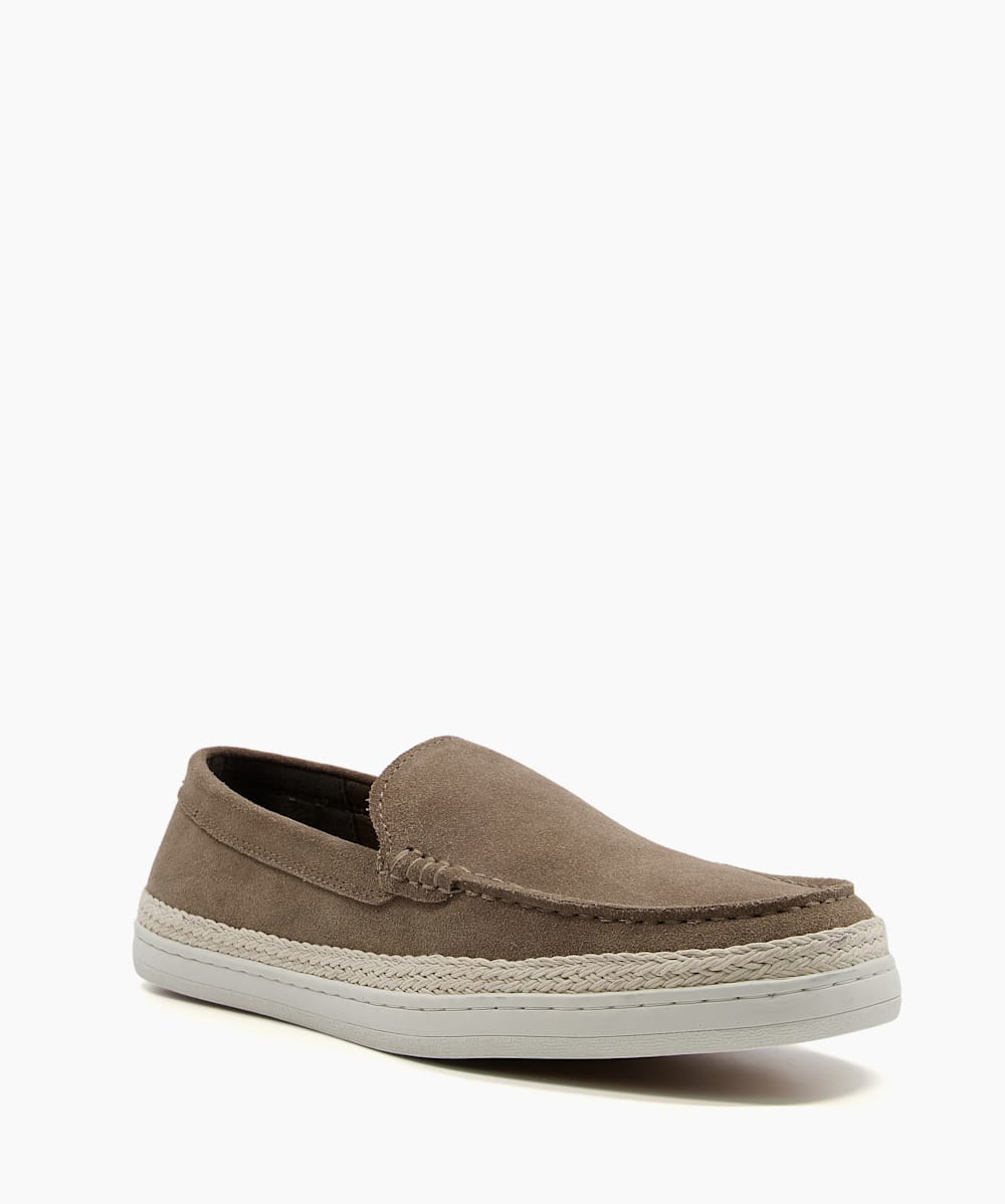 Mens store leather plimsolls