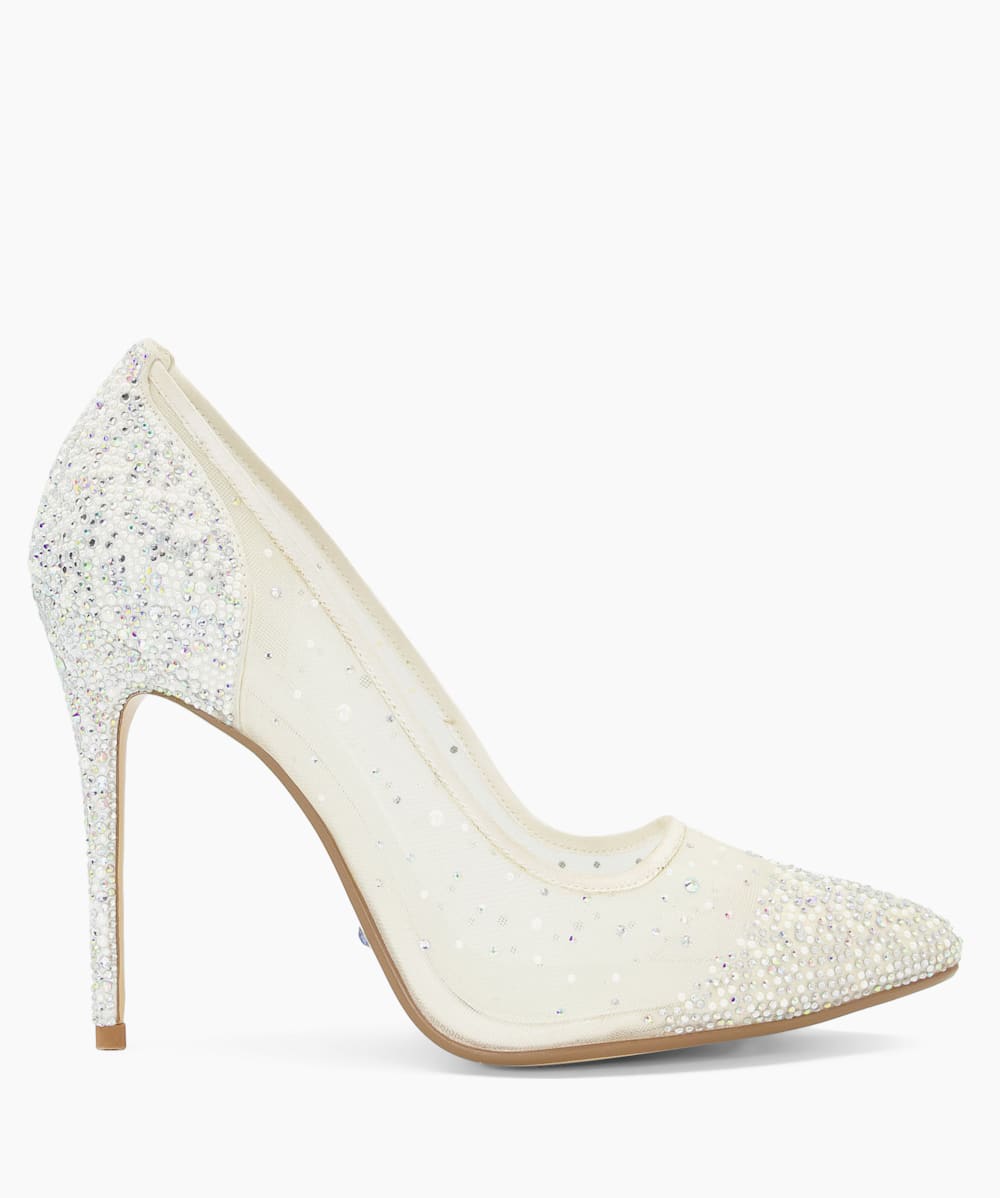 Dune embellished shoes store