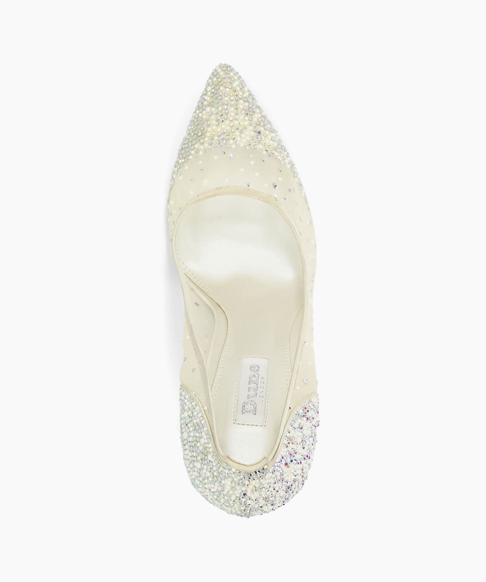 Dune flat wedding shoes on sale