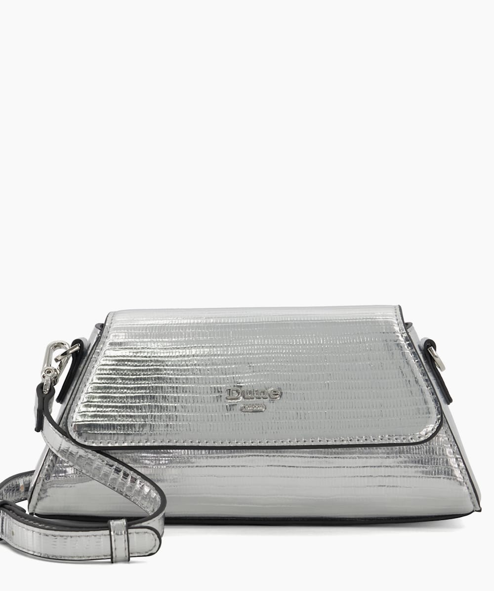 Silver grab new arrivals bag