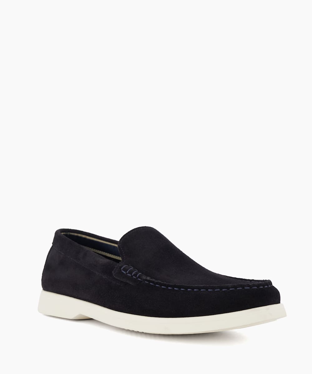 Casual suede loafers sales
