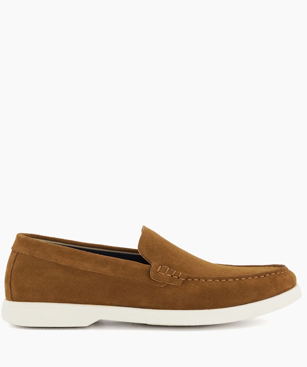 Dune mens suede loafers shop