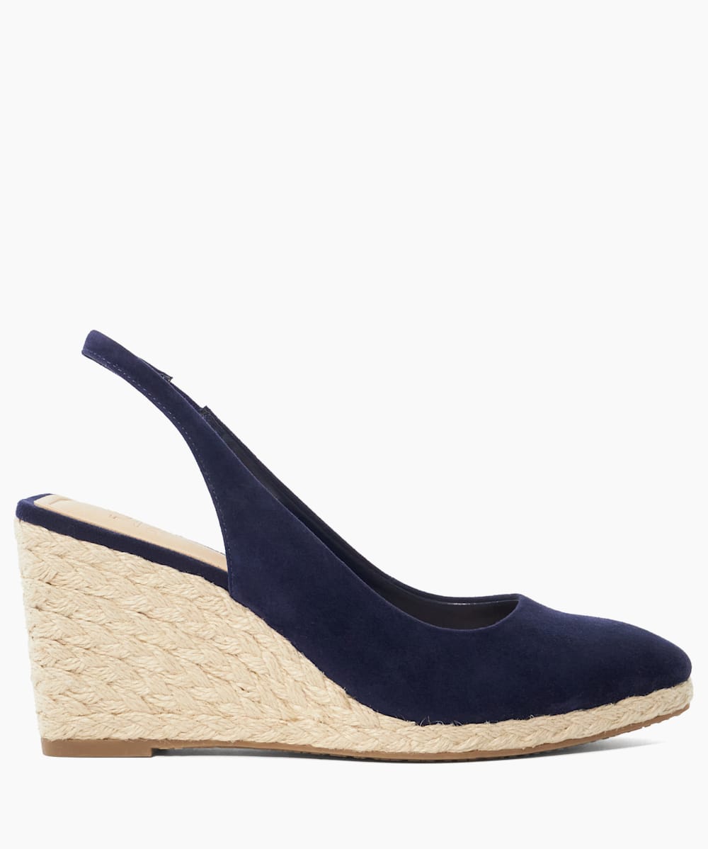 Navy wedges next sale