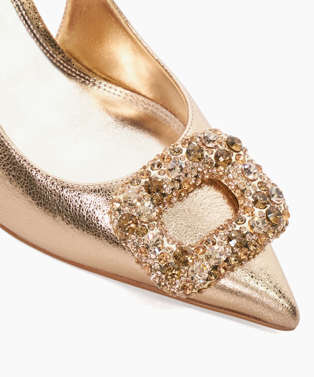 Rose gold heels sale sale