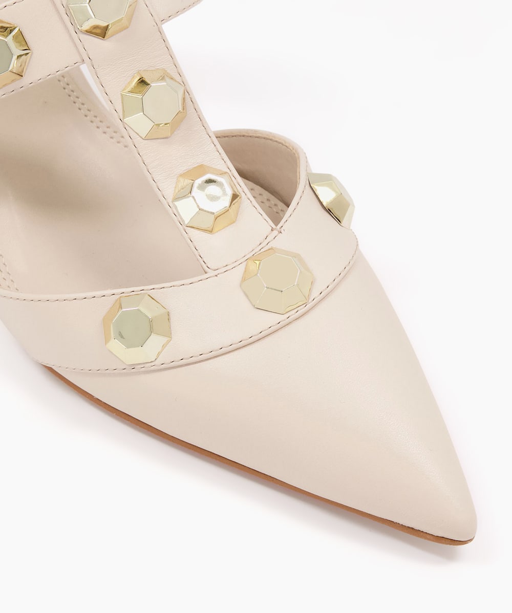 Dune studded sales kitten heels