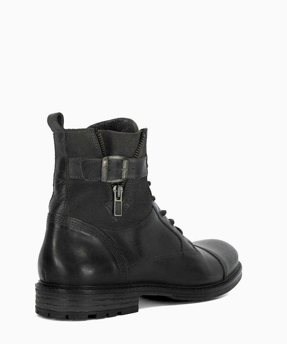 Dune grey ankle boots top