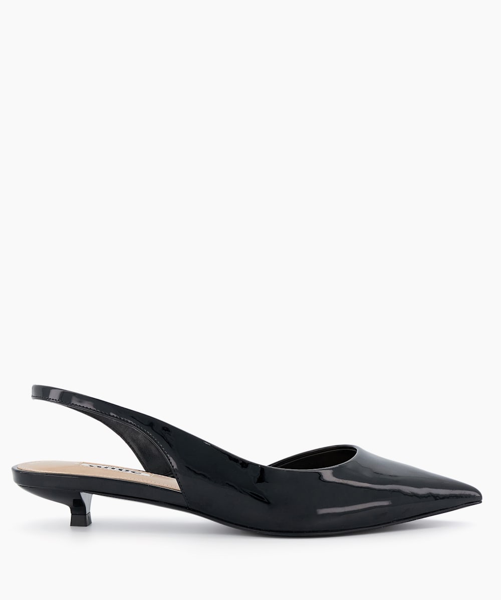 Dune black sale kitten heels