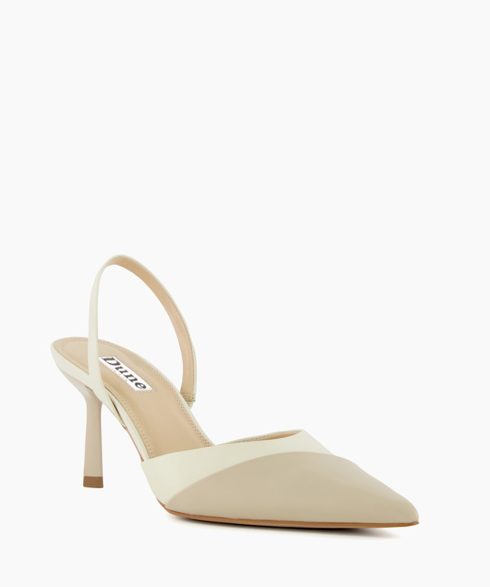 Dune hotsell white pumps