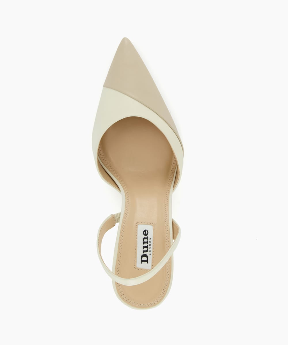 Dune white pumps outlet