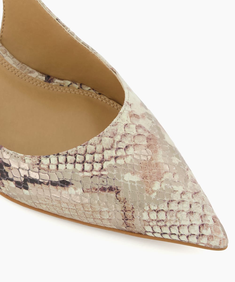 Dune snake print shoes shop