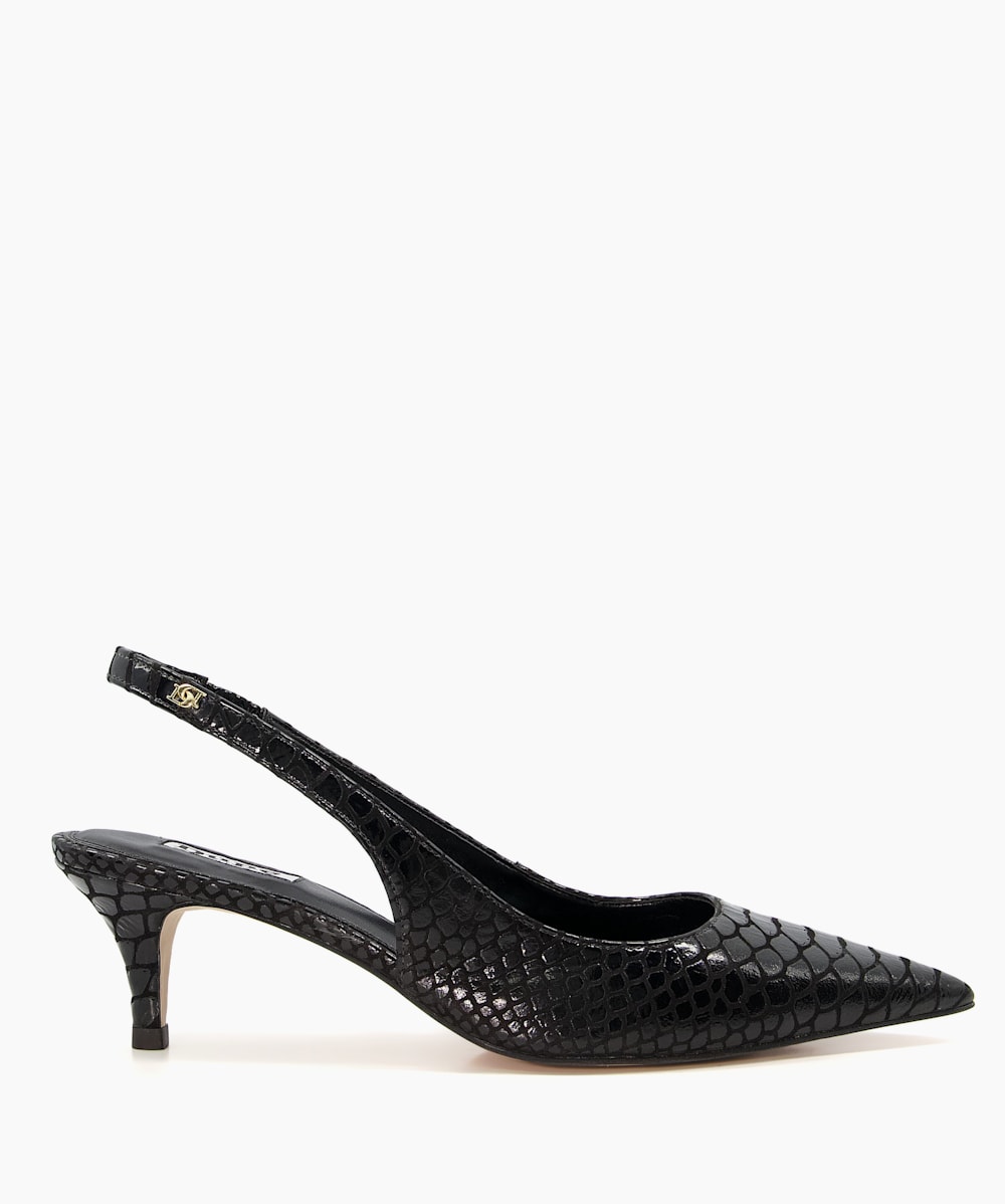 Dune black slingback shoes hot sale