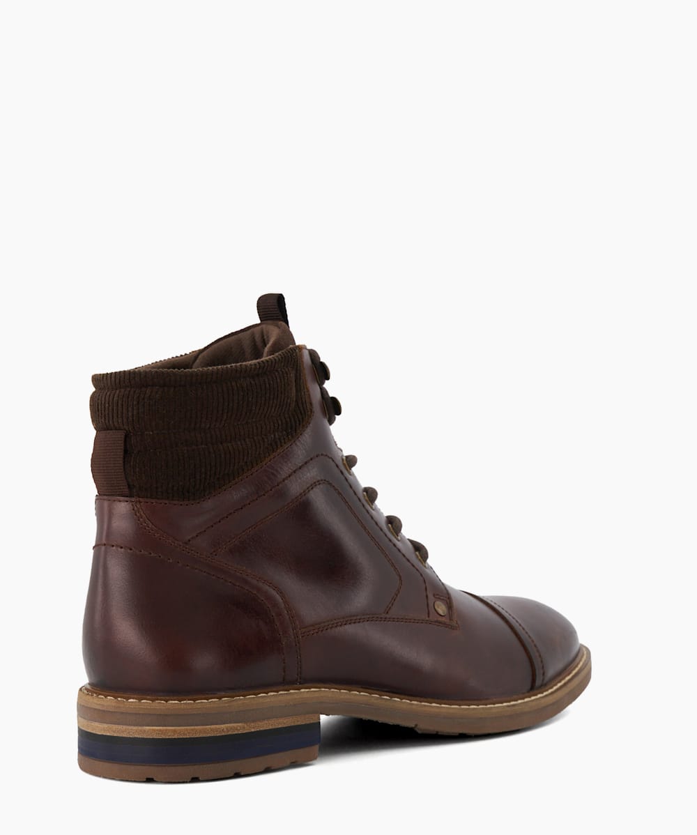 Casual leather boots hotsell
