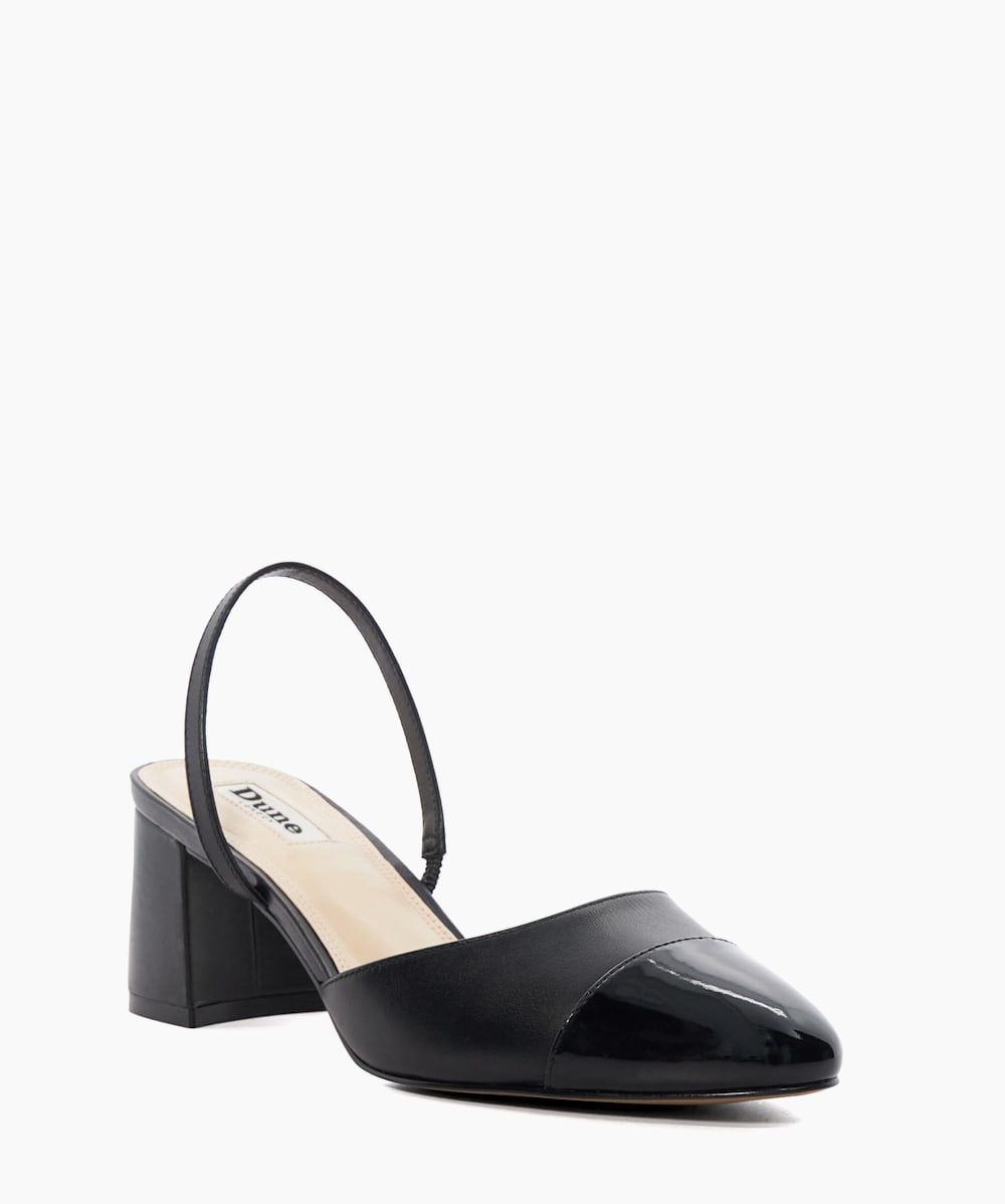 Dune black shop slingback shoes
