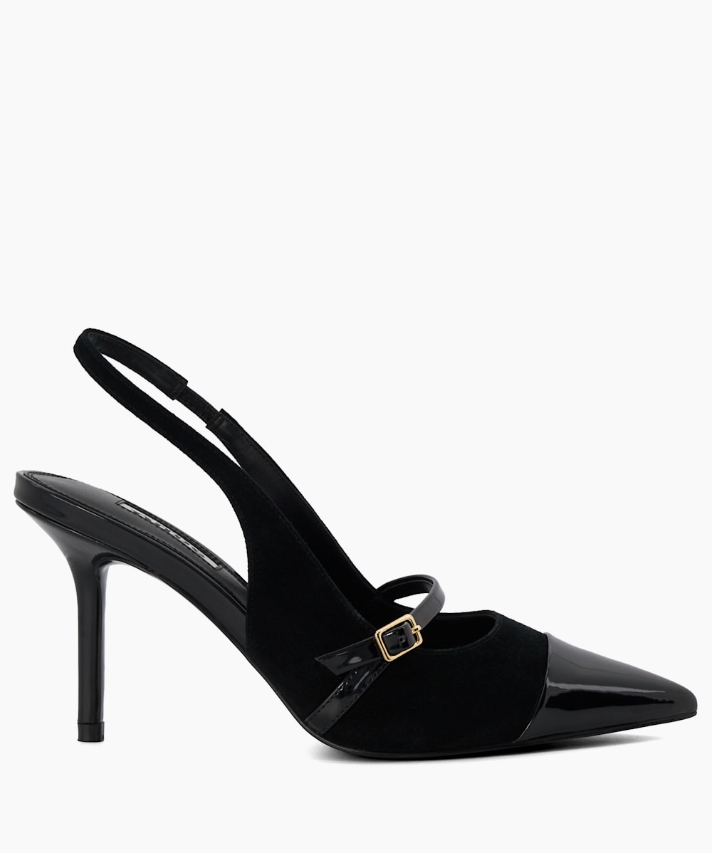 Dune black discount high heels