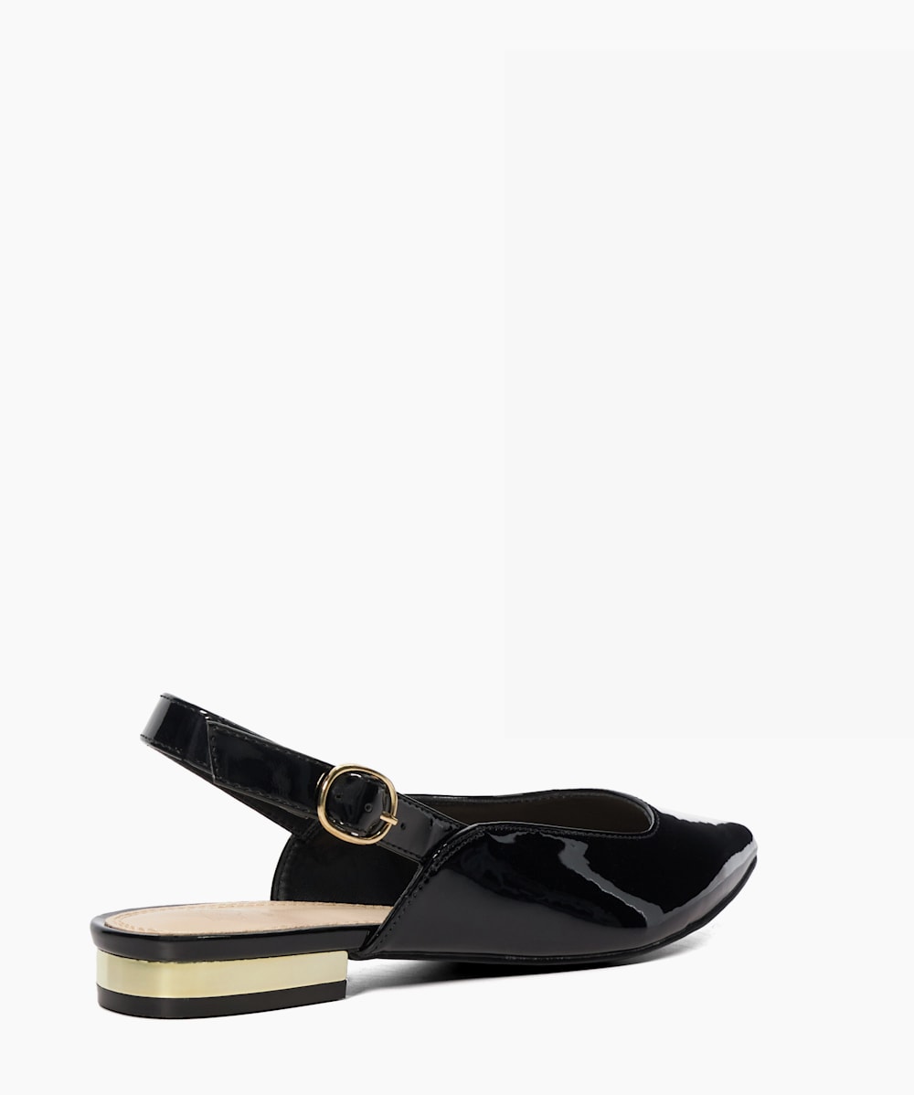 Dune black new arrivals slingback shoes