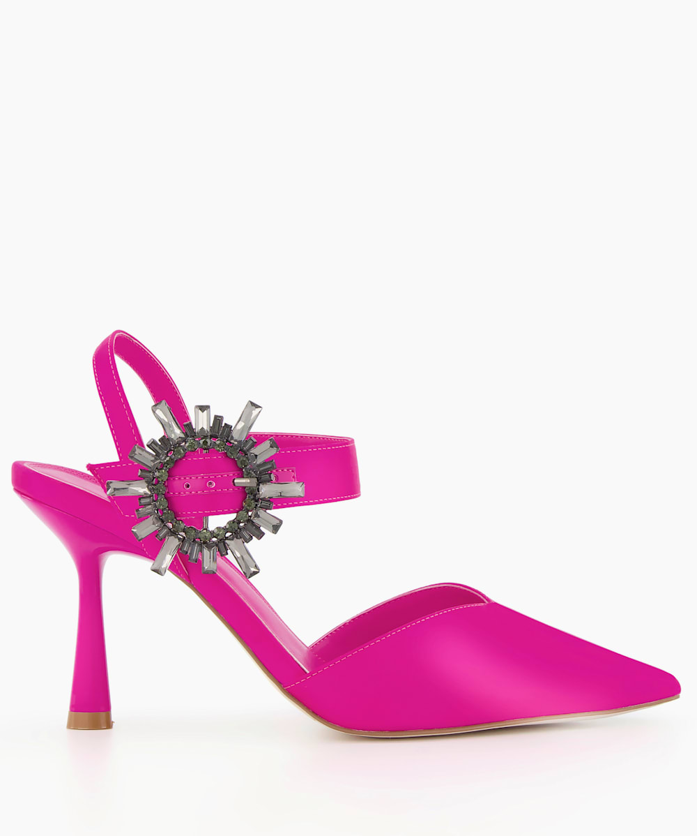 Embellished pink heels cheap