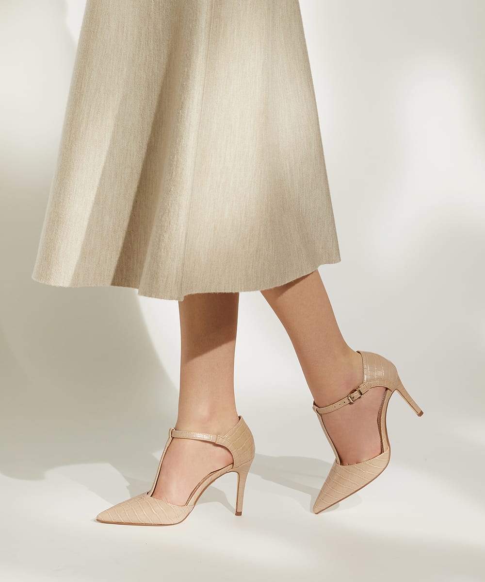 Dune nude 2025 shoes