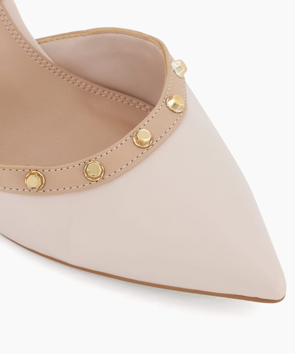Dune studded sale heels