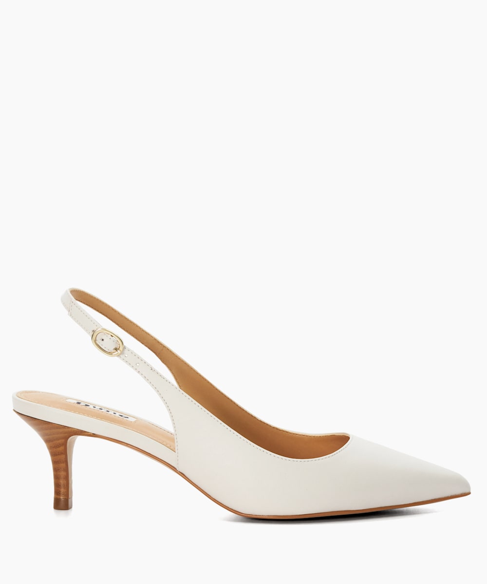 White slingback shoes uk top