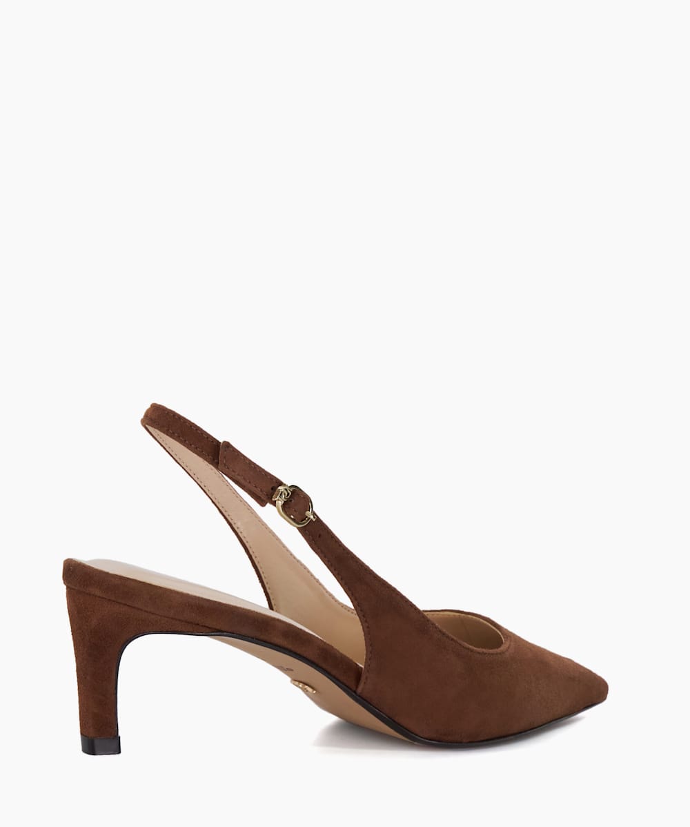 Chestnut suede heels deals