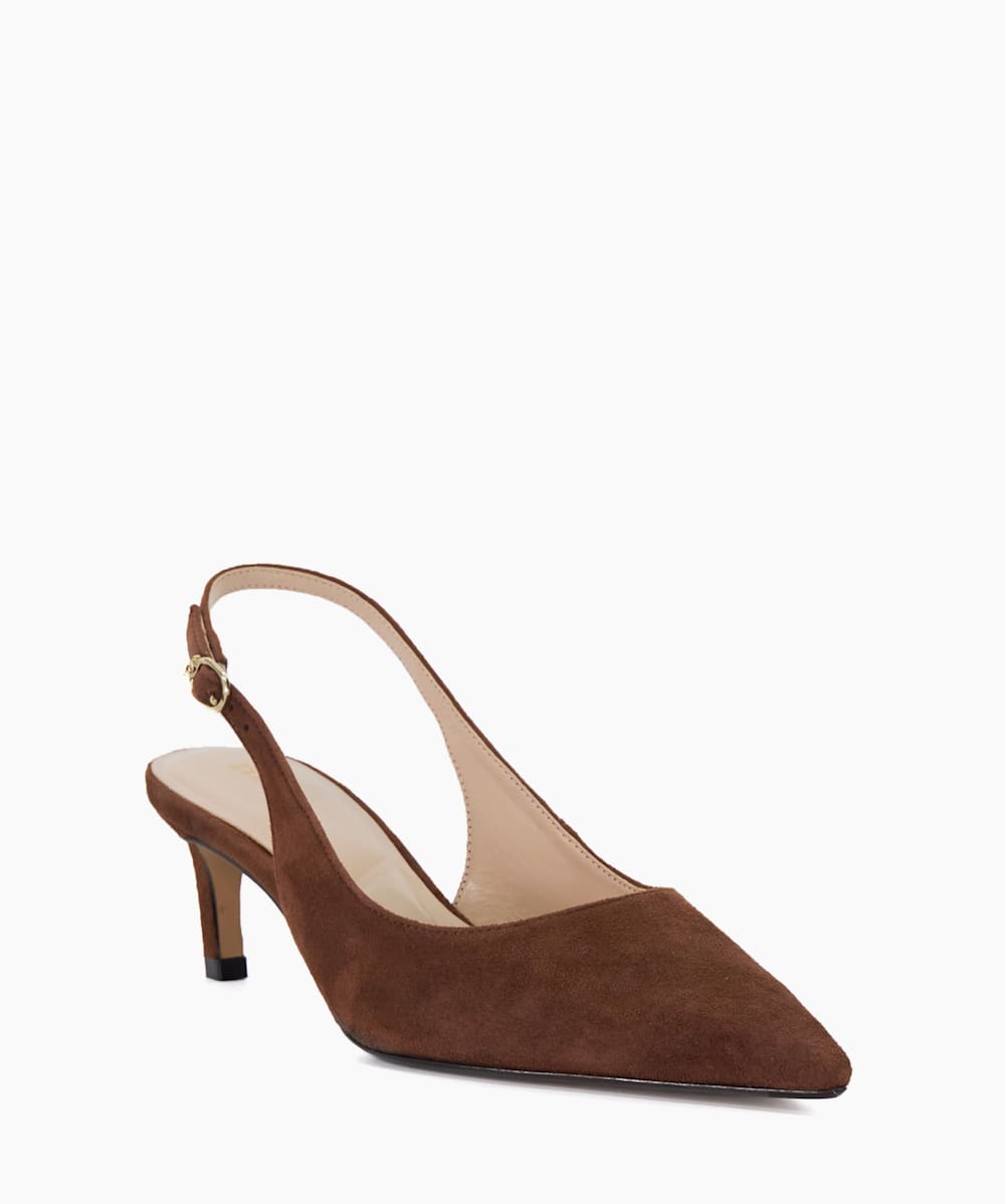 Dune suede heels deals