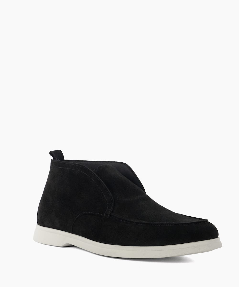 Black men's boots casual online