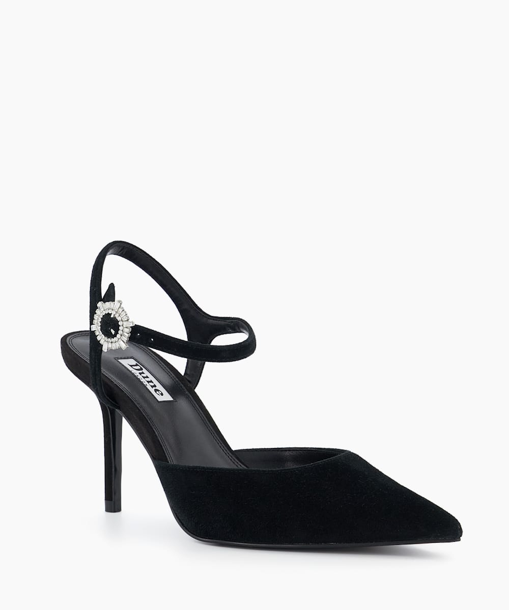 Dune black court shoes 2025