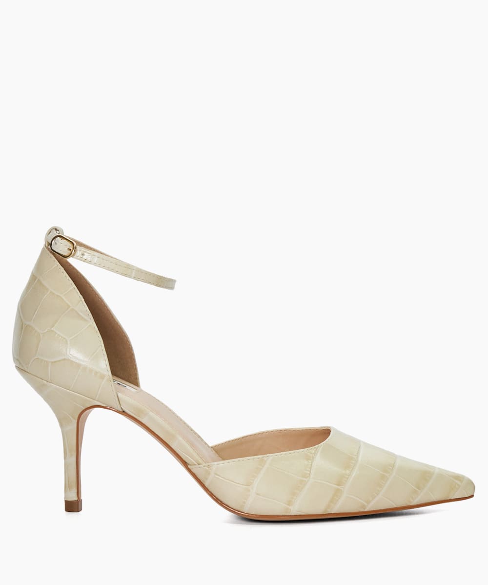 Cream pointed toe heels cheap