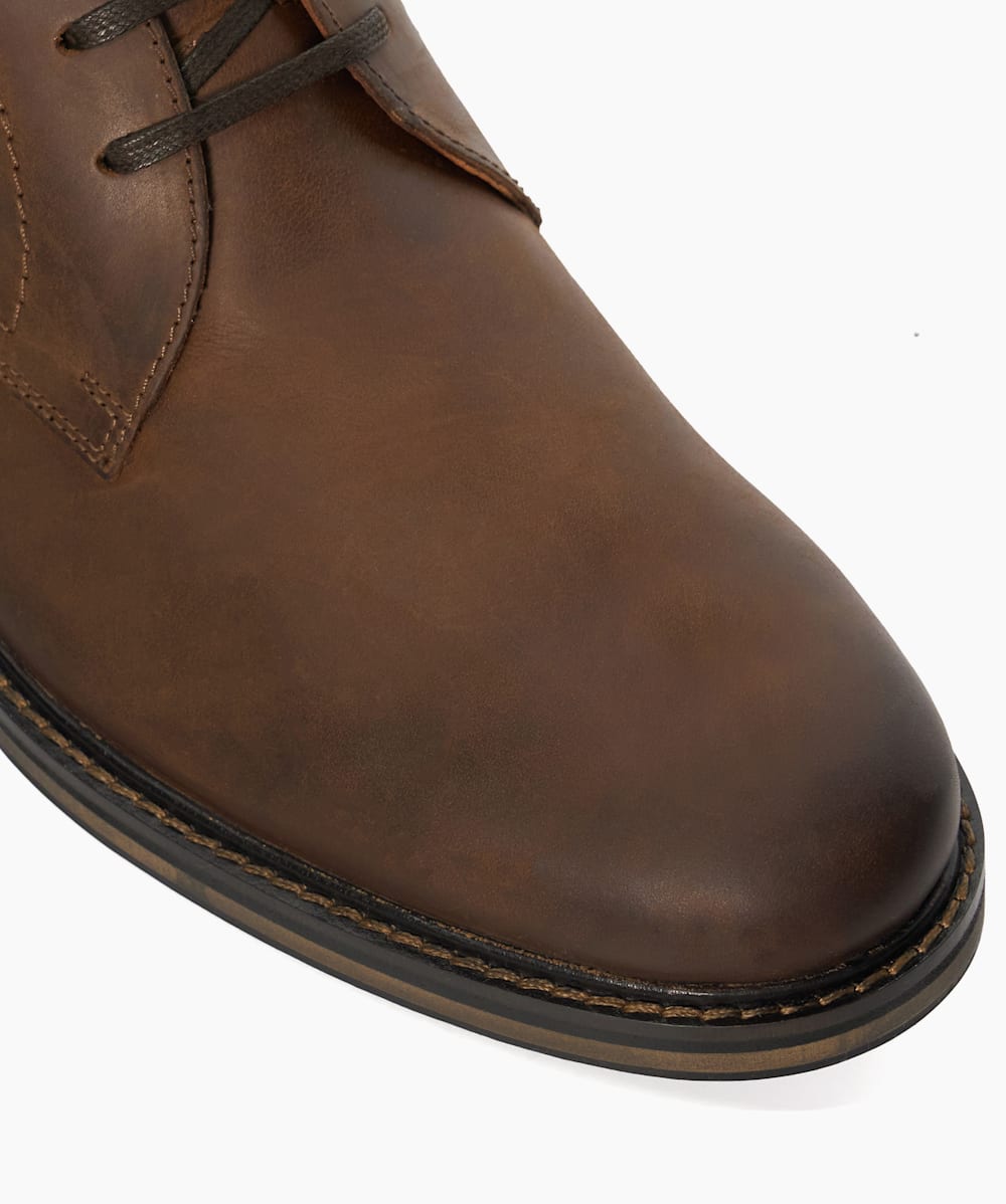 Brown dress cheap chukka boots