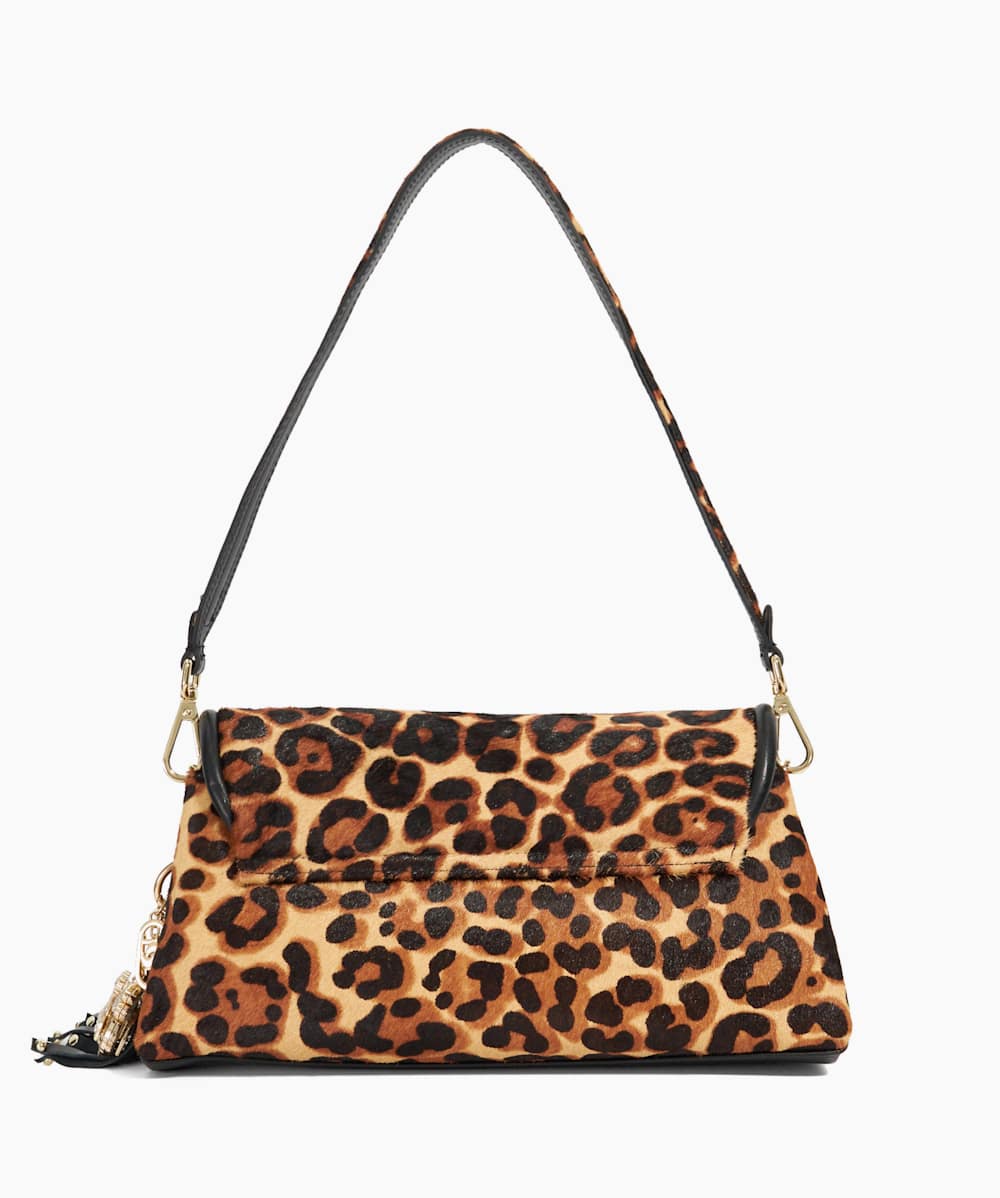 Chelsea Leopard Premium Collection Leopard Print Shoulder Bag Dune London