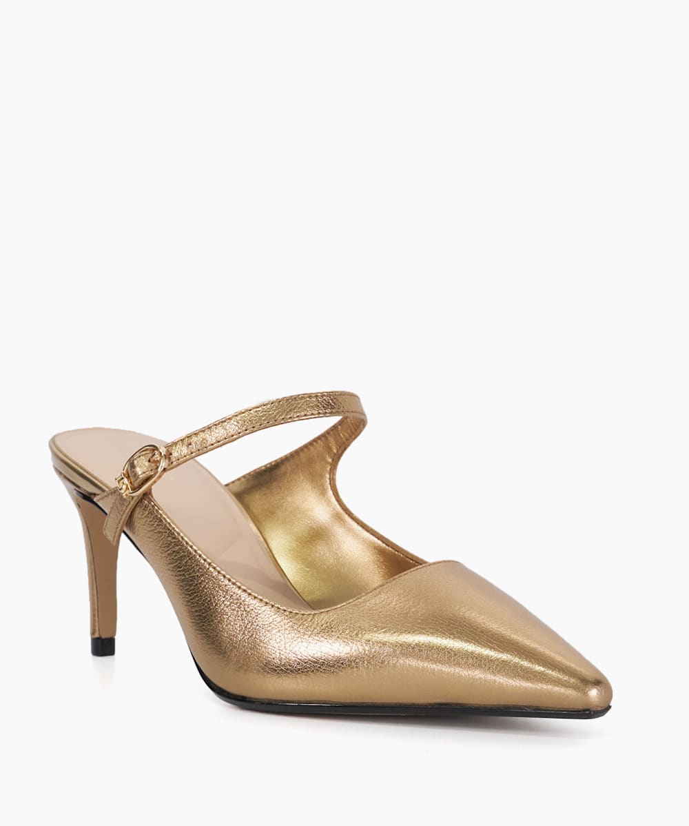 Bronze high heels best sale