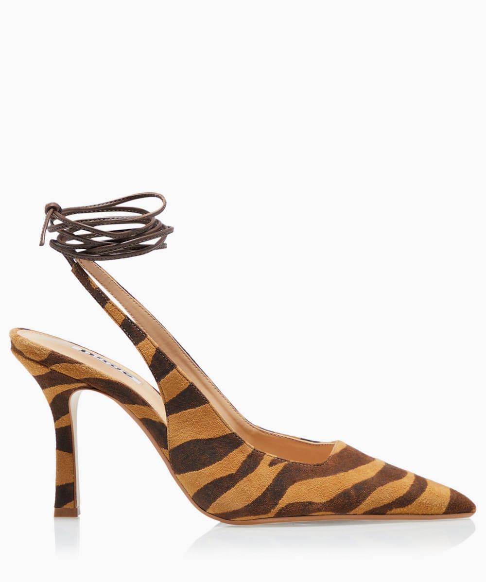 Dune outlet zebra shoes