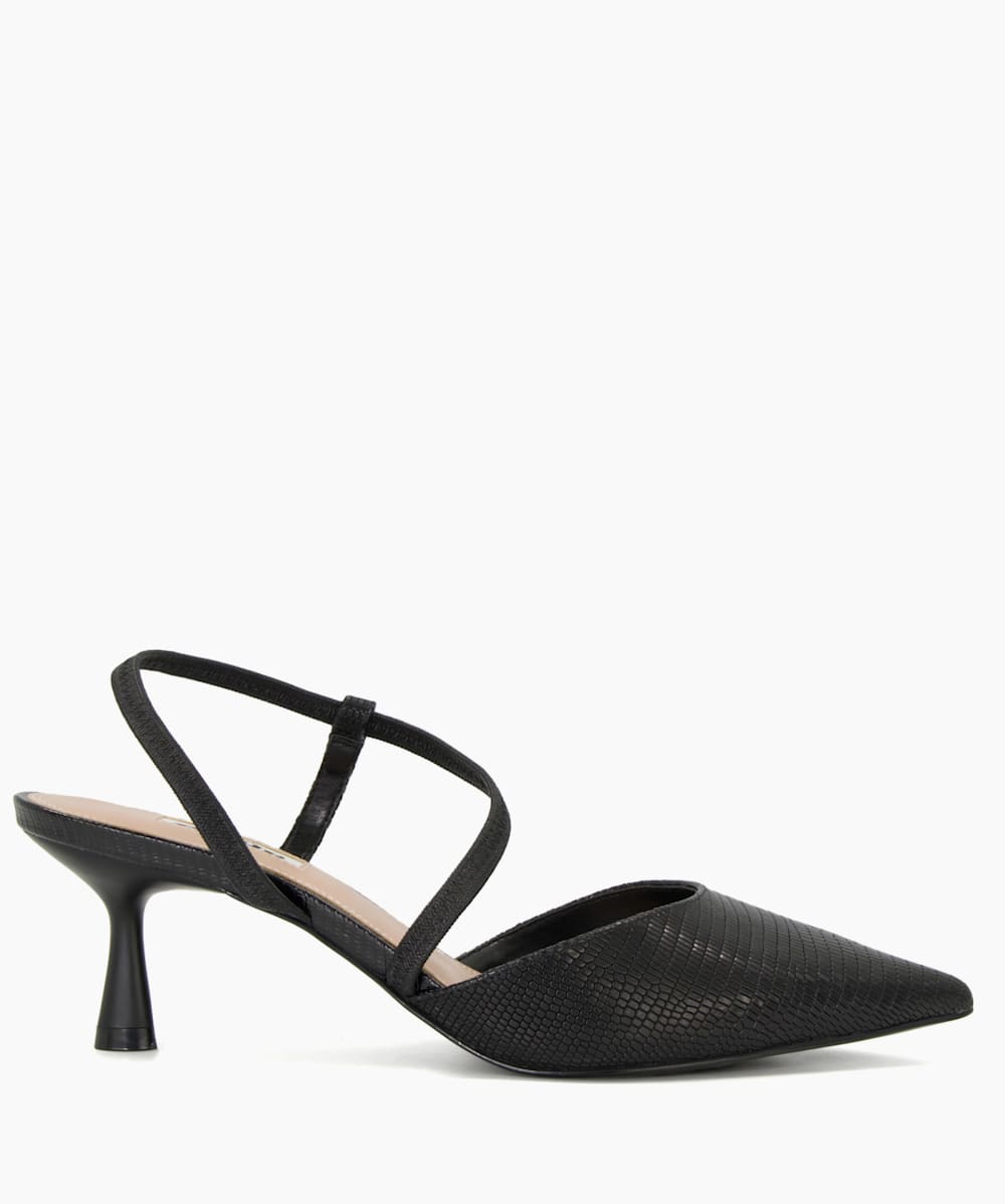 Dune black wedge shoes top