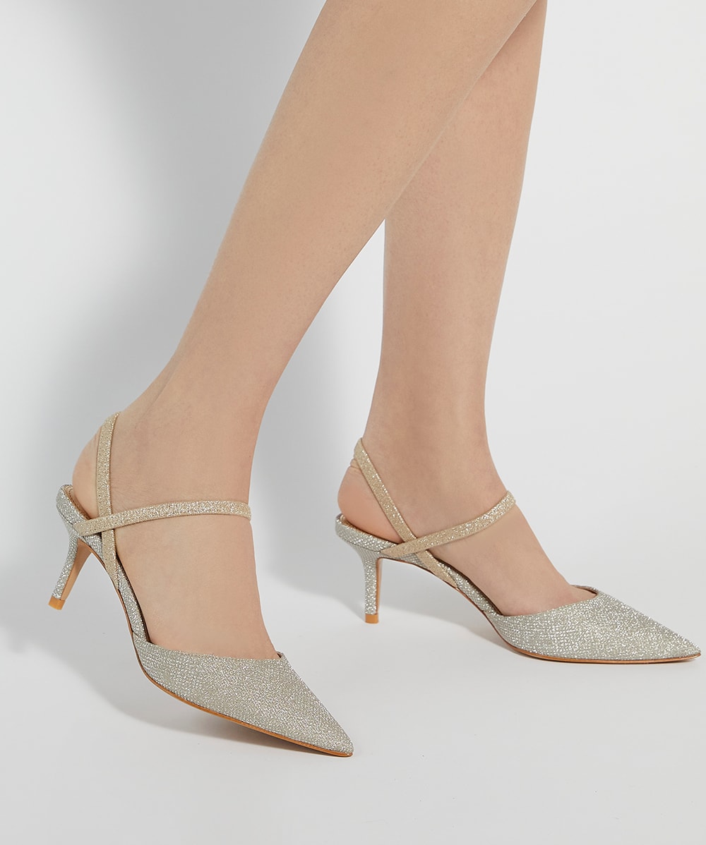 Gold dune heels new arrivals