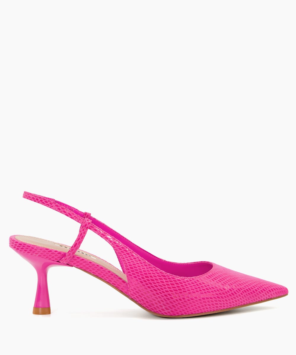 Cerise pink kitten heels best sale